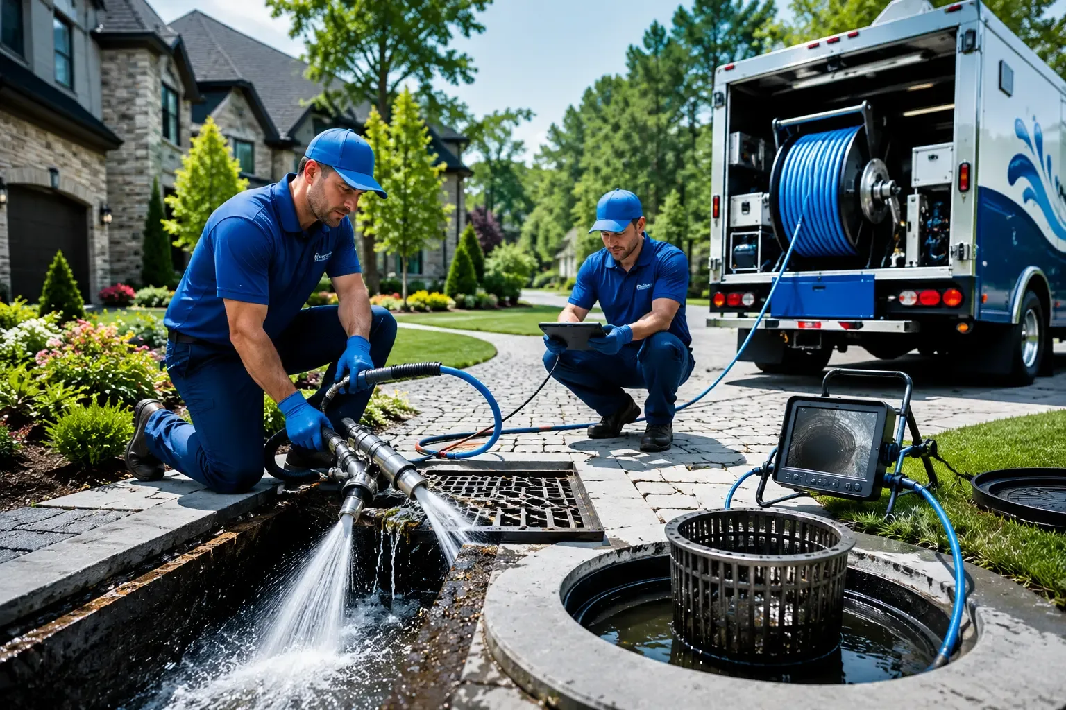 Local outdoor drain cleaning professionals in Edenville, MI